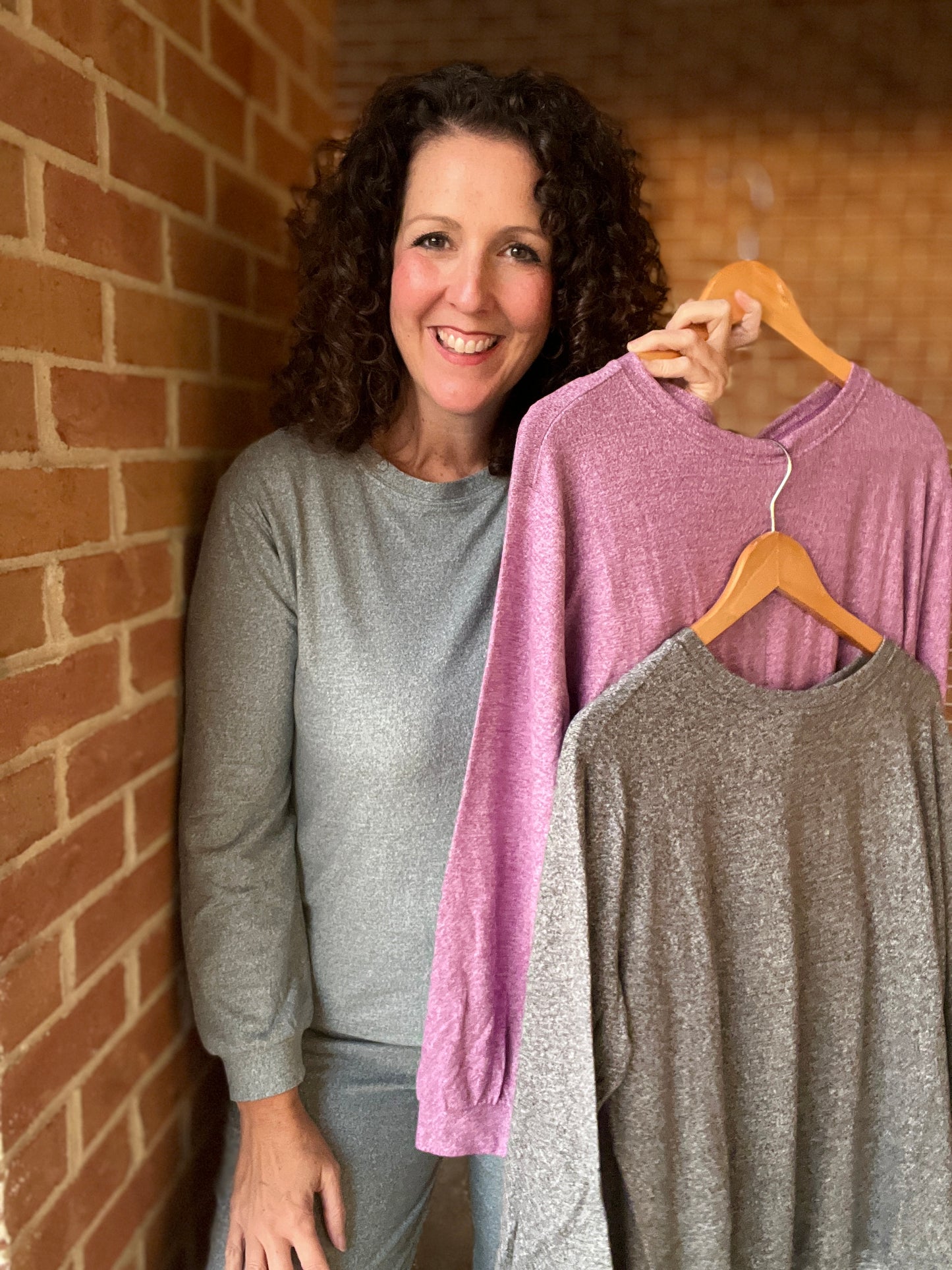 Brushed Melange Jogger Set