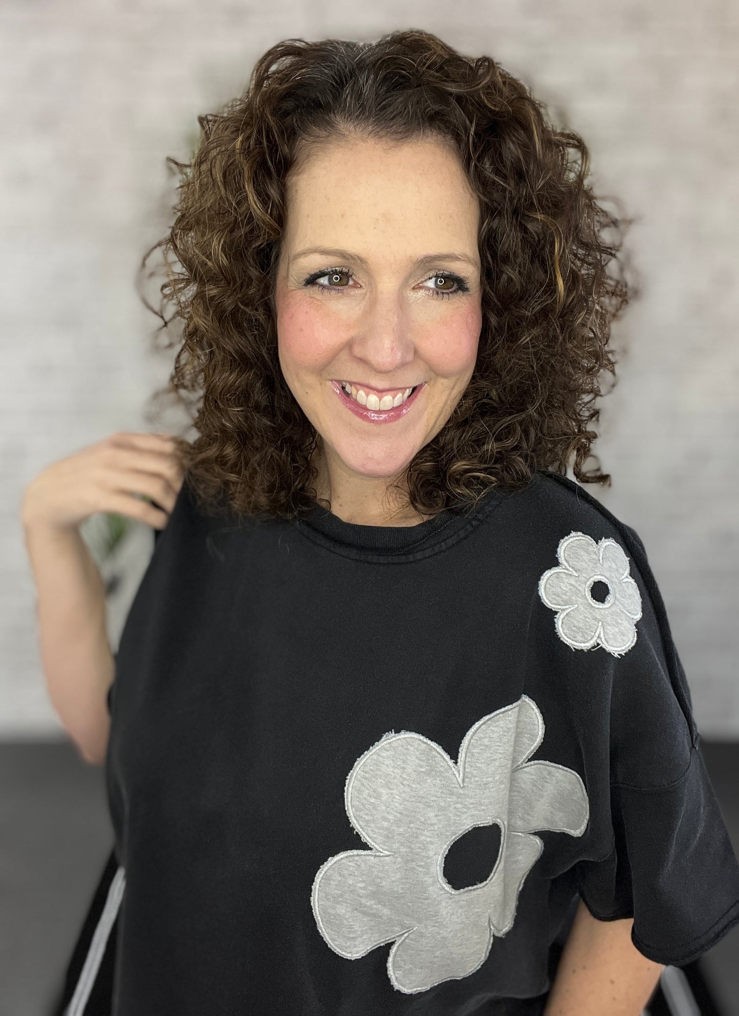 Flower Power French Terry Top