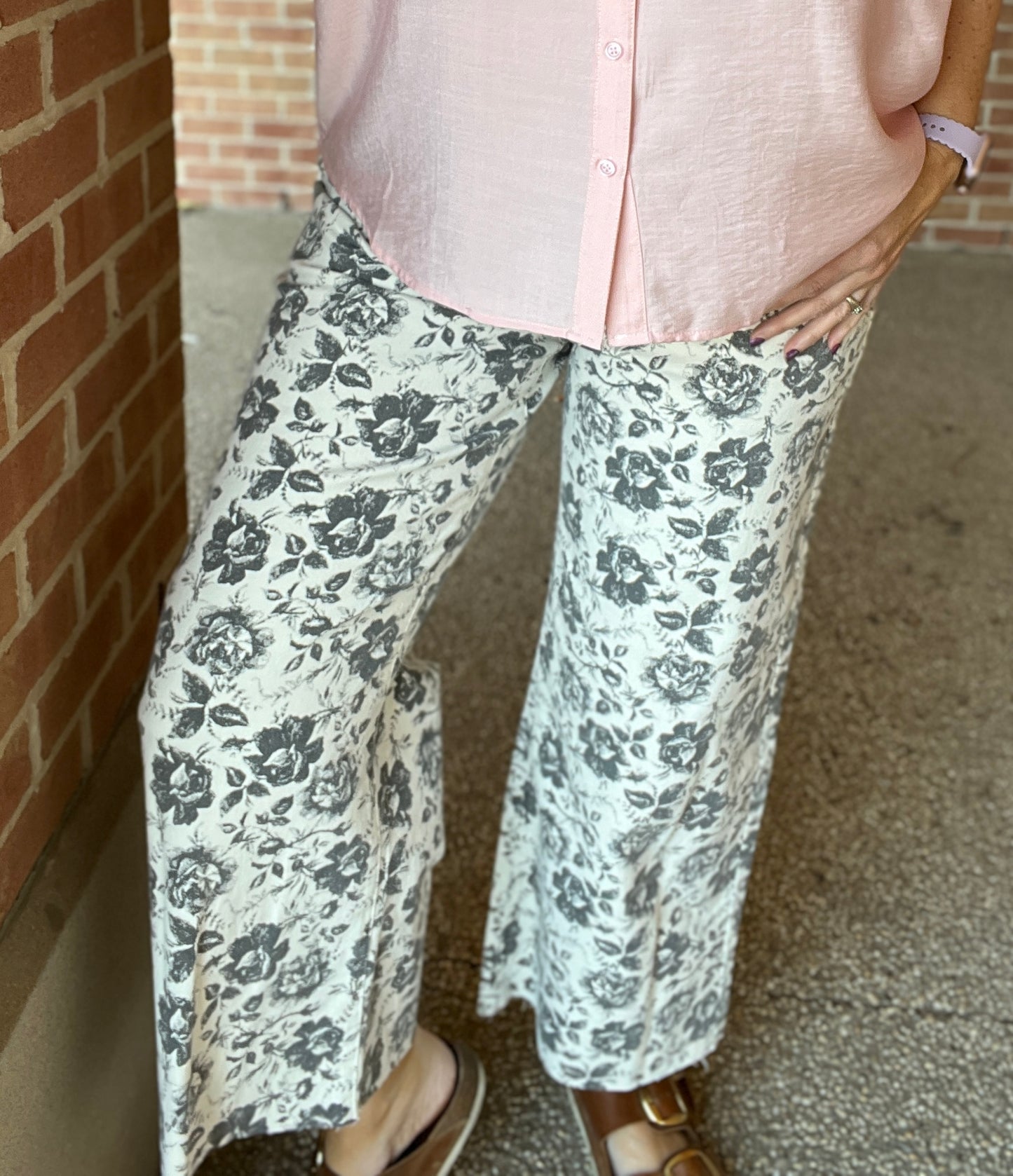 Floral Printed Pants