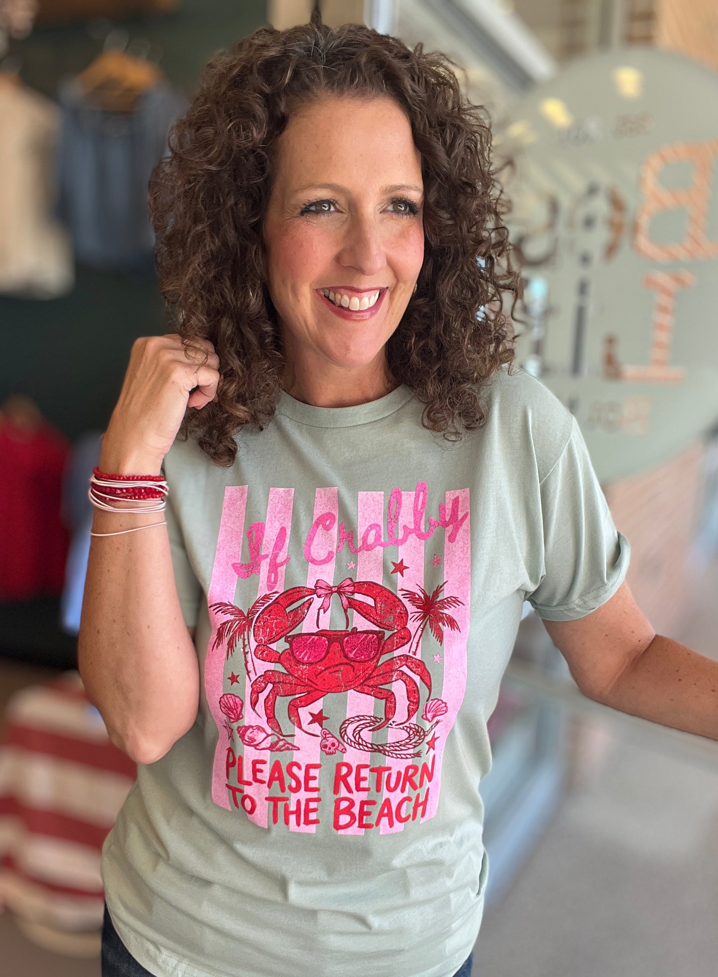 RETURN TO THE BEACH Graphic Tee