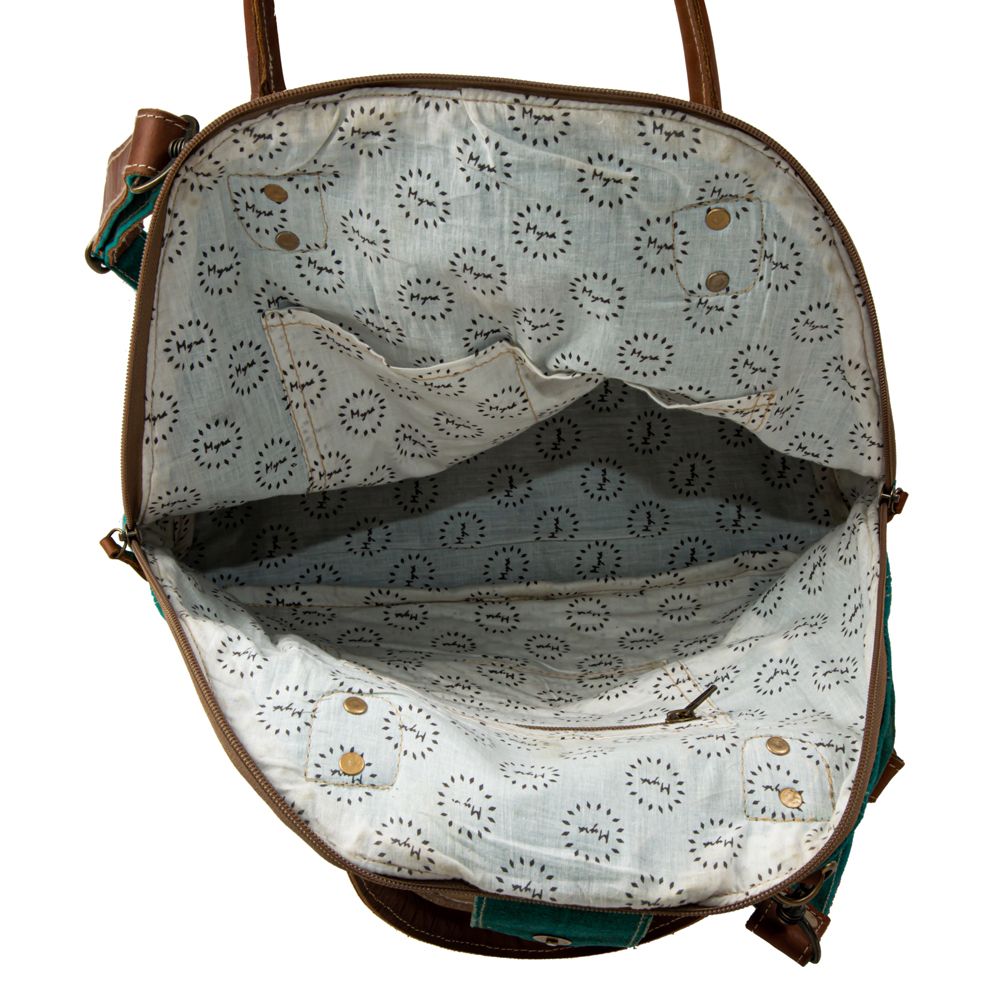 MYRA - Burlander Trapezoid Shoulder Bag