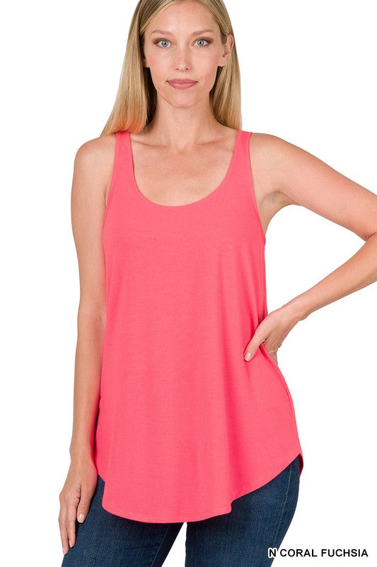 Rounded Hem Basic Tank