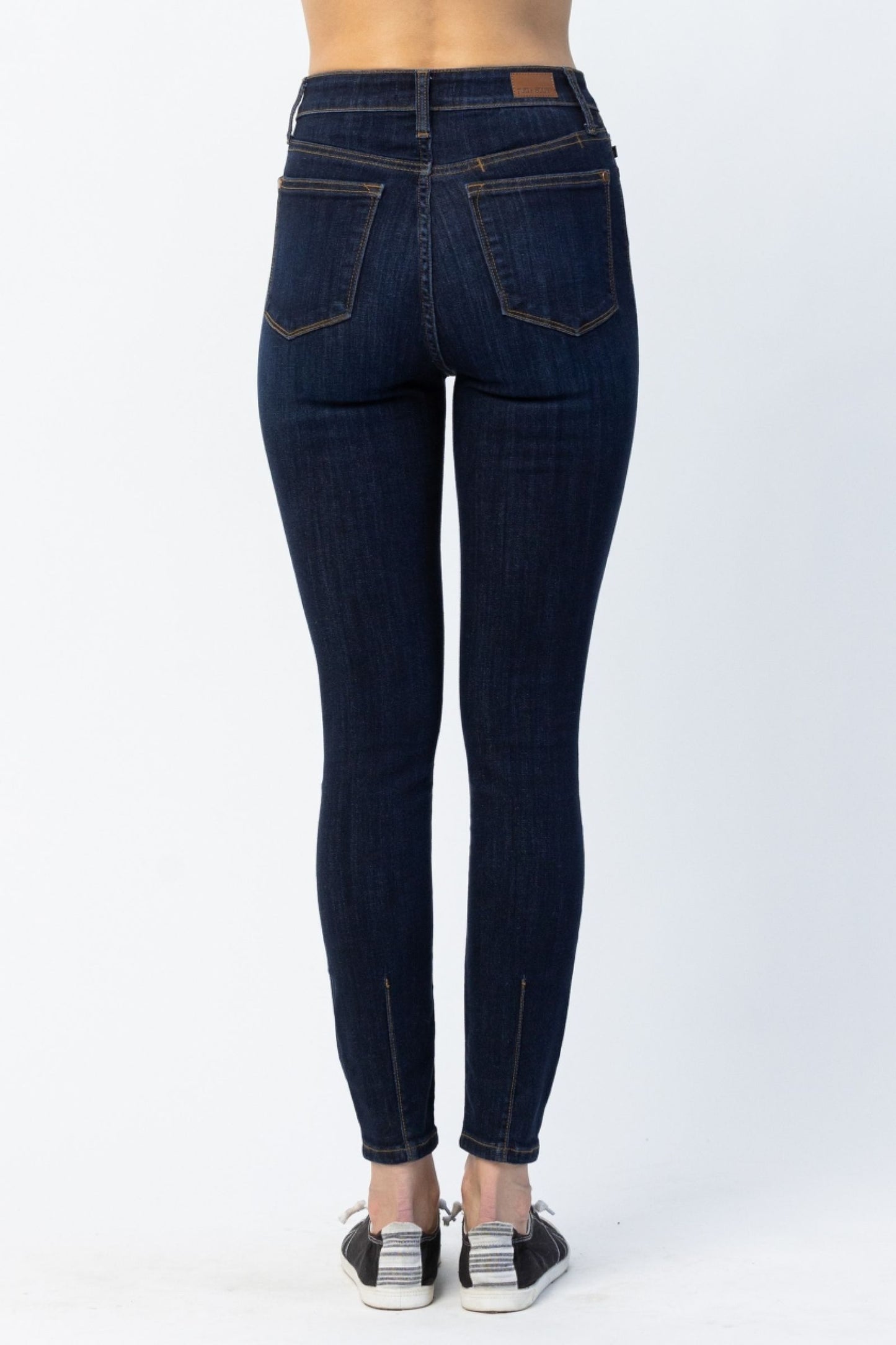 JUDY BLUE High Waist Back Phone Yoke Seam Skinny Jeans