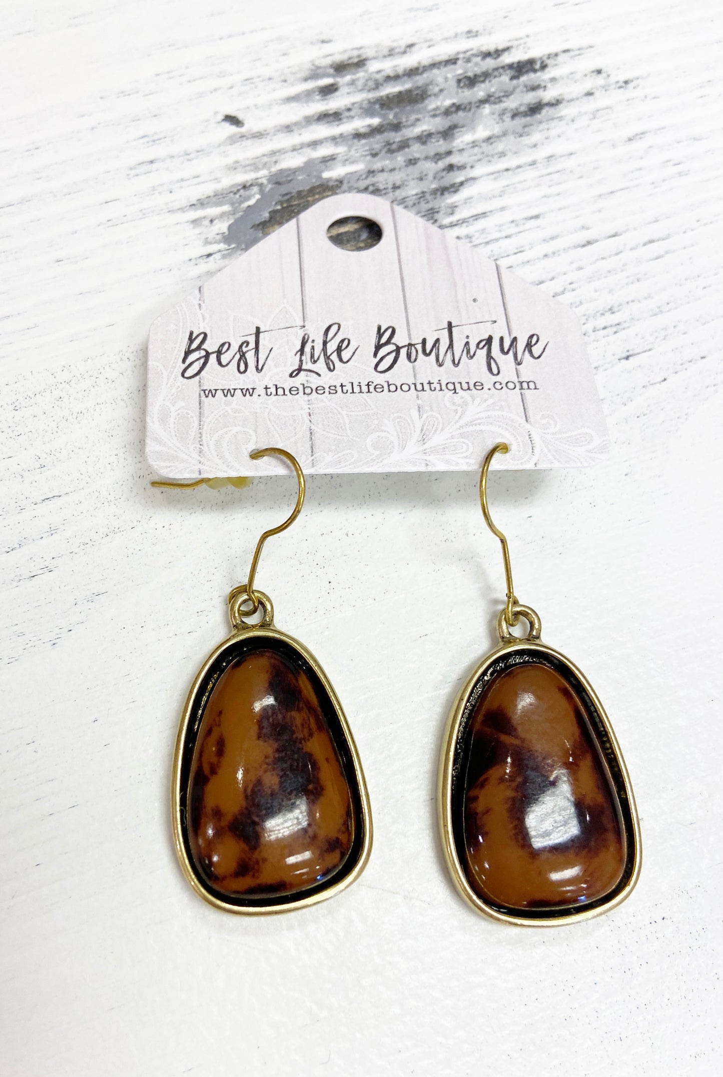 Chunky Stone Earrings