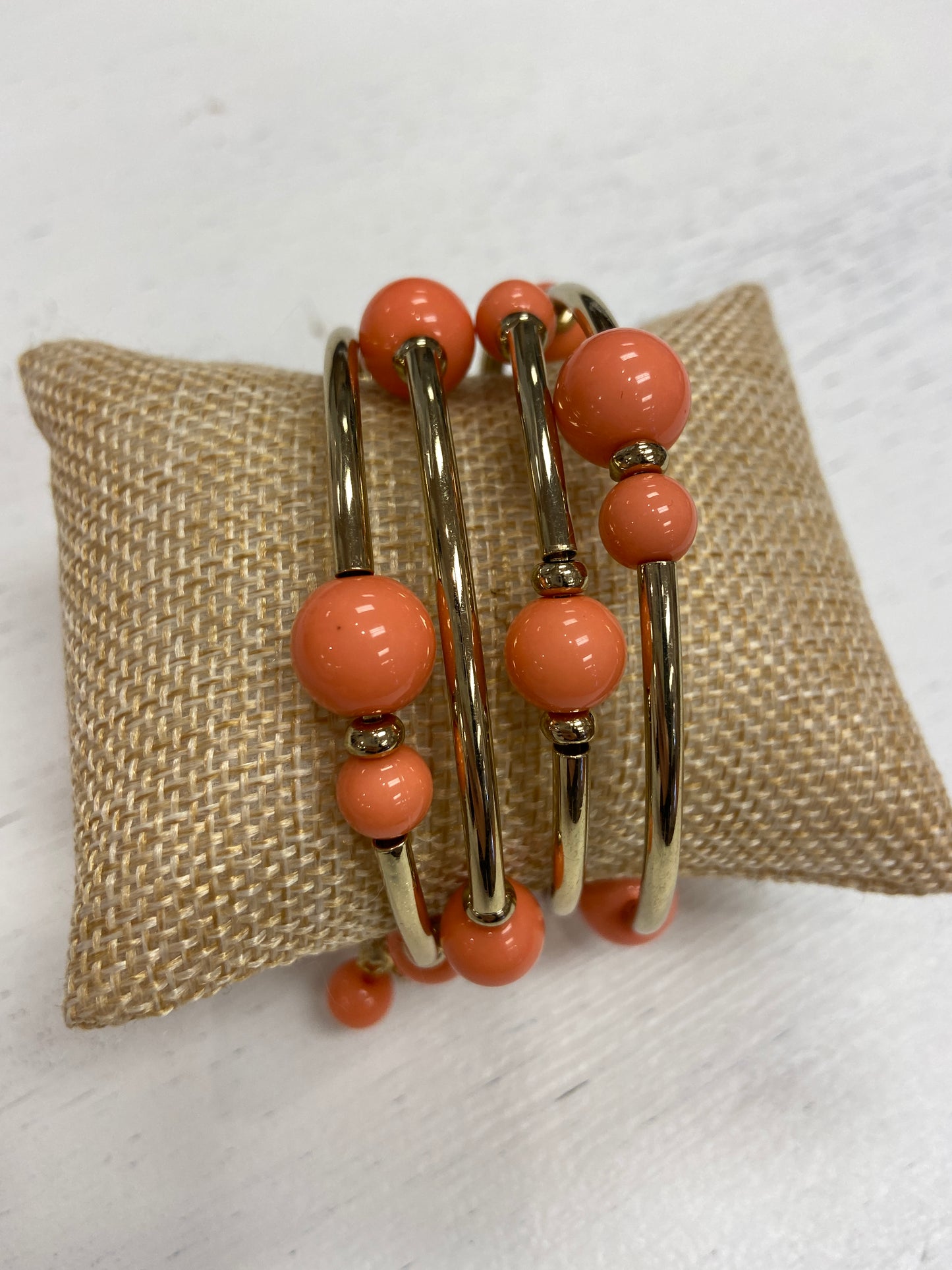 Beaded Coil Bracelet