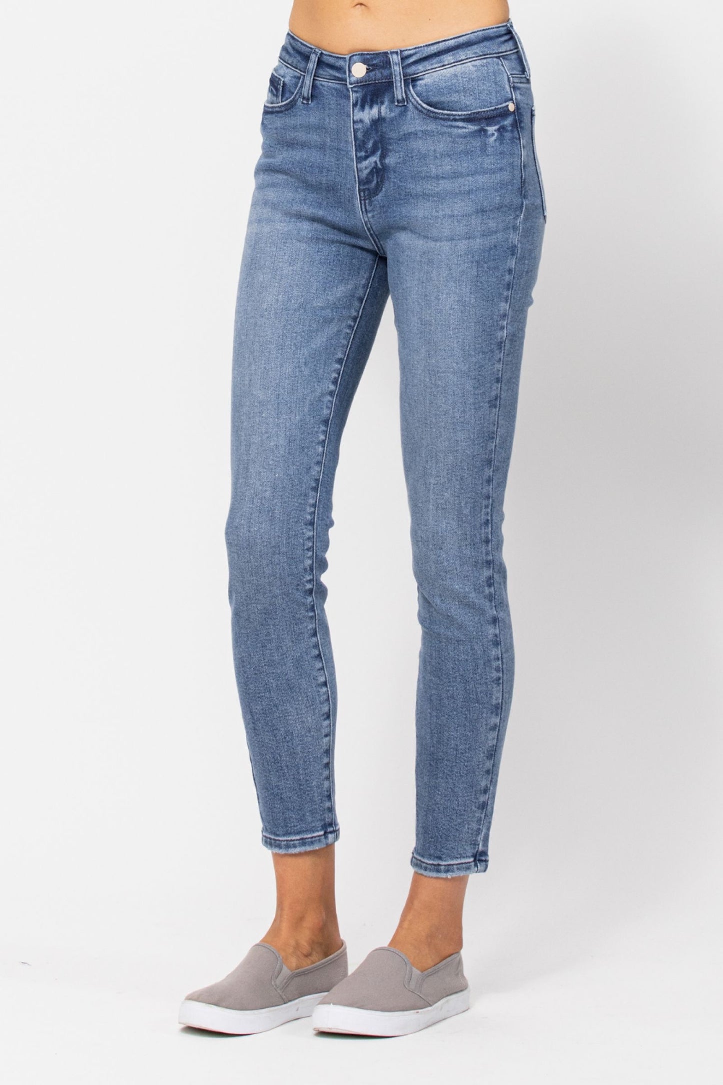 JUDY BLUE High Waist Relaxed Fit Skinny Jean