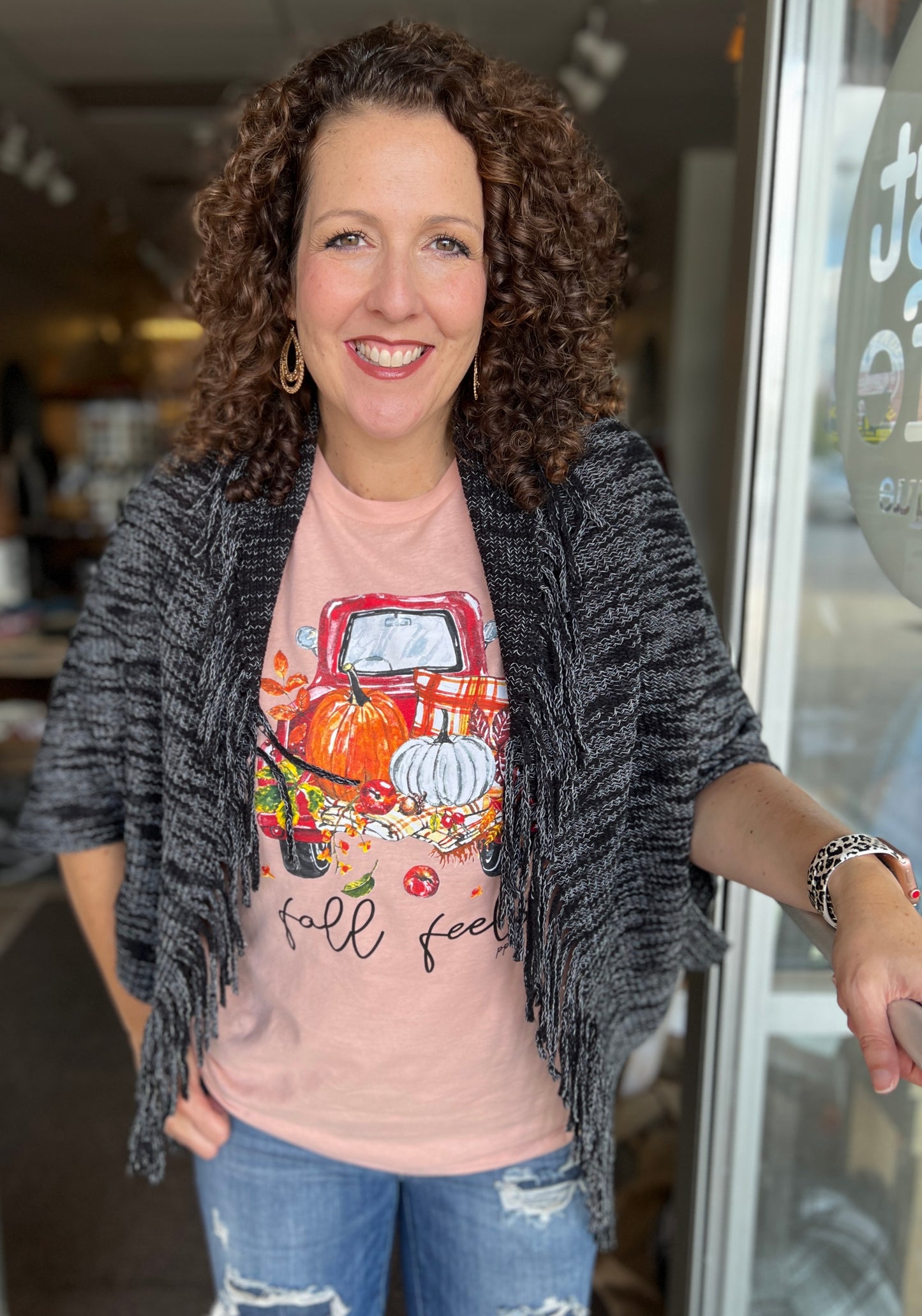 FALL FEELS TRUCK Graphic Tee