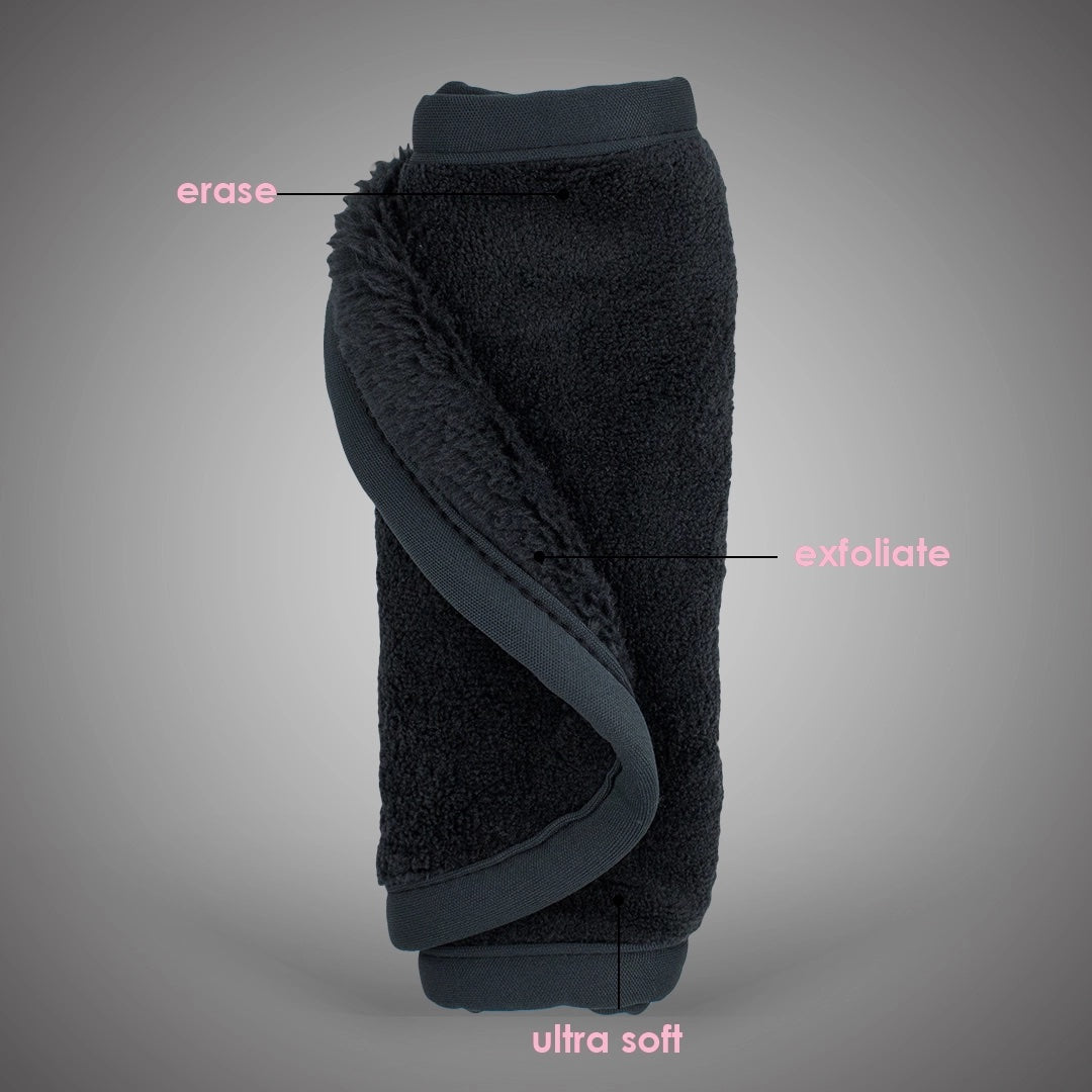 Chic Black MakeUp Eraser & Mini Sweater