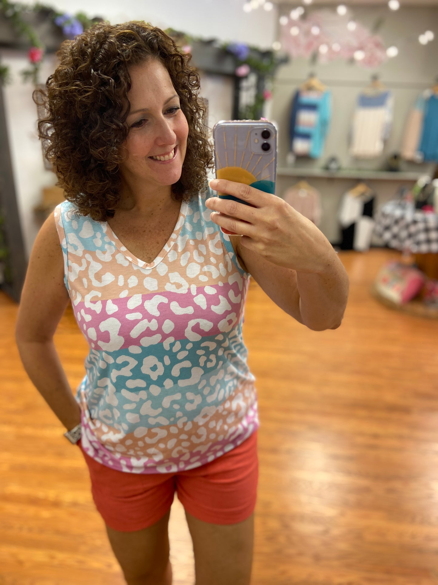 Multi Color Leopard Tank