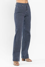 Load image into Gallery viewer, JUDY BLUE Tummy Control Pinstriped Jeans