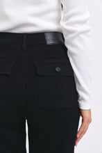 Load image into Gallery viewer, JUDY BLUE Black Cargo Cuffed Jogger Jeans