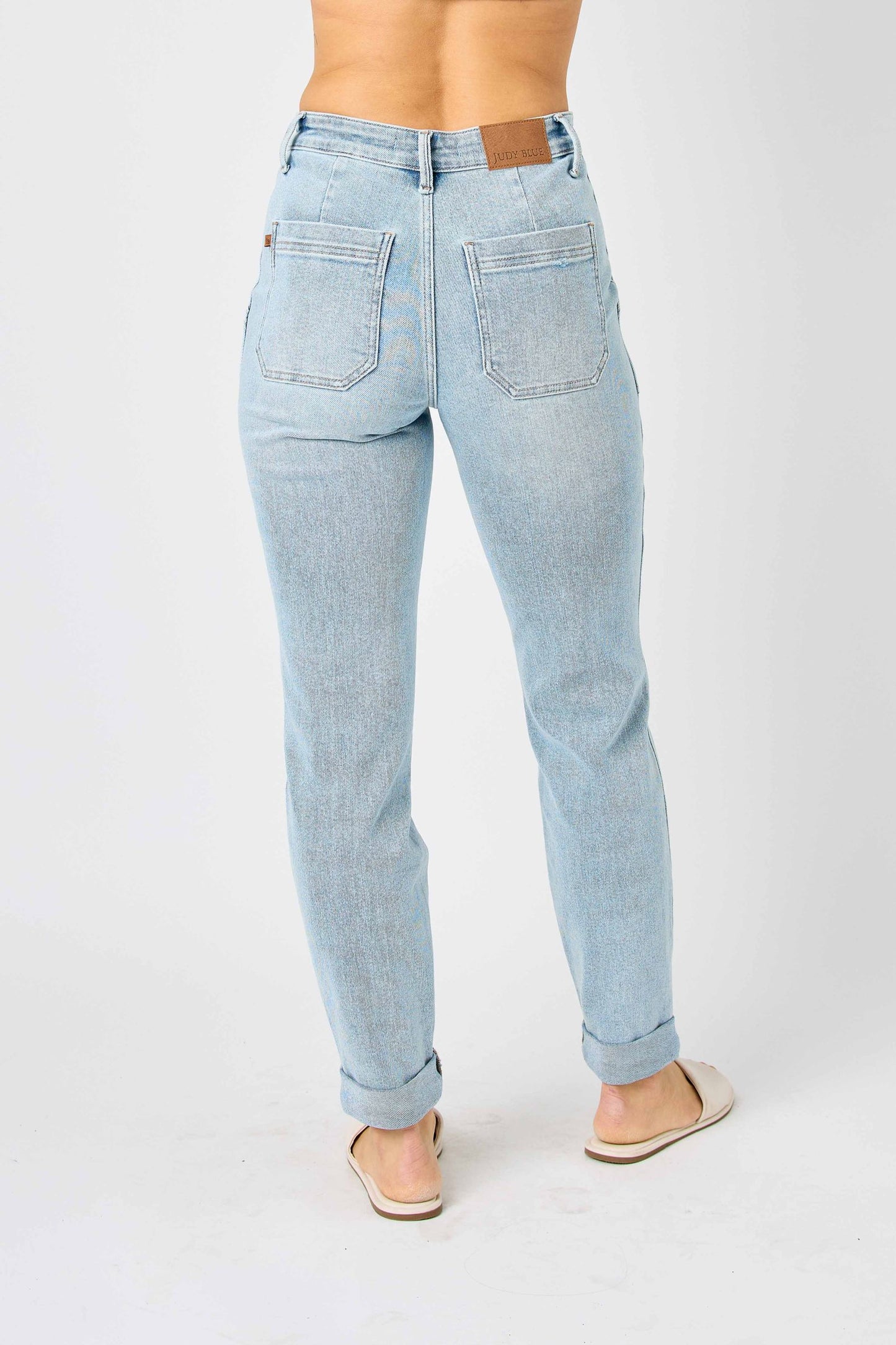 JUDY BLUE Light Vintage Wash Jogger Jeans