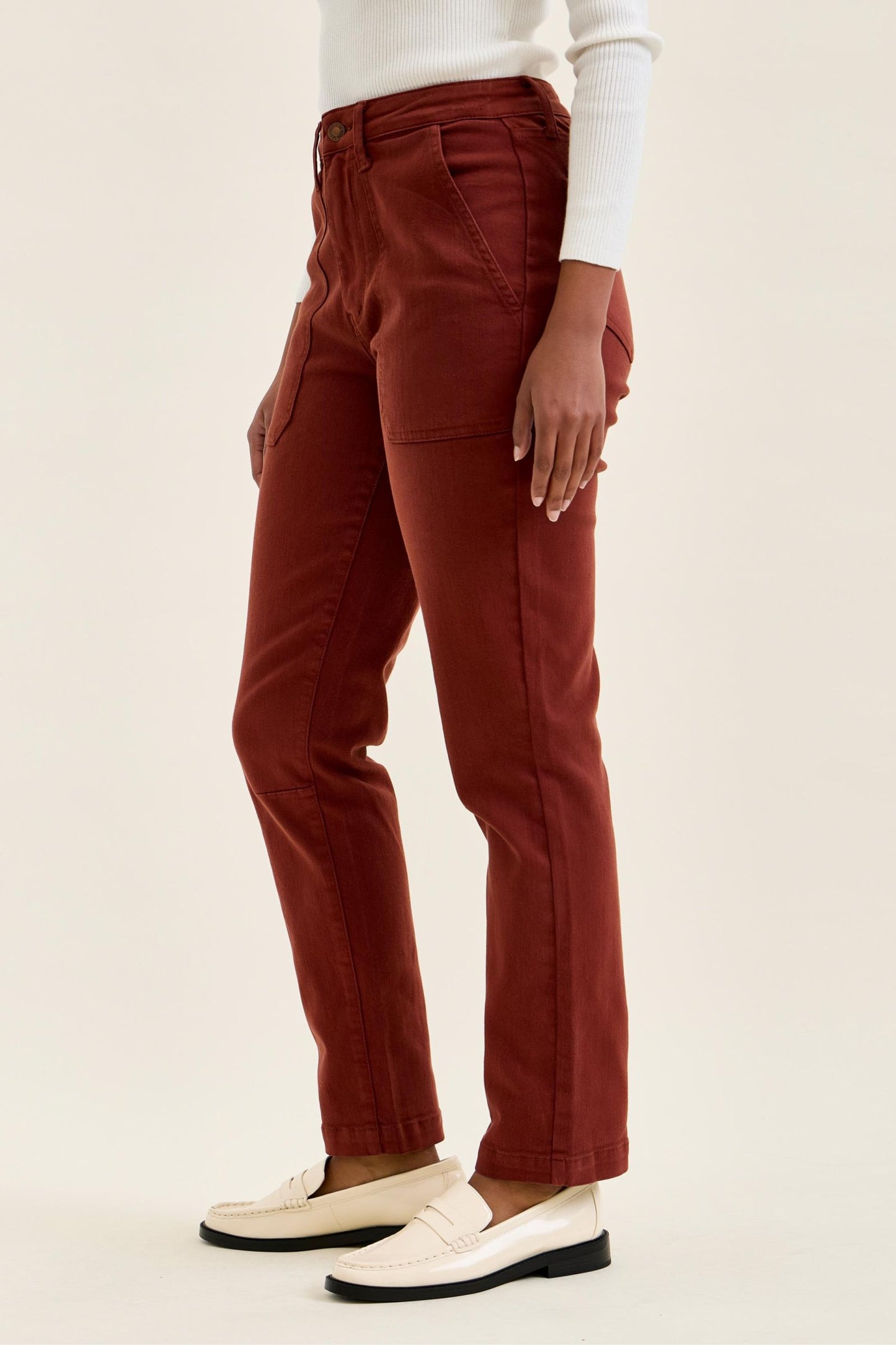 Judy Blue 'Pumpkin Spice' Aurora Weekender Jeans