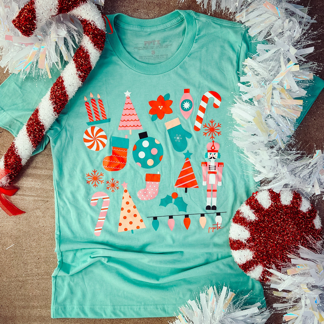HOLIDAY SHAPES Graphic Tee