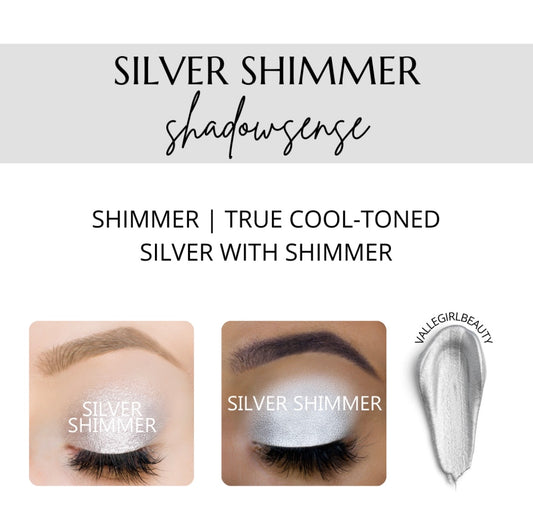 ShadowSense Eyeshadow - SILVER SHIMMER