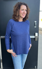 Load image into Gallery viewer, Micro Waffle Knit Long Sleeve Top