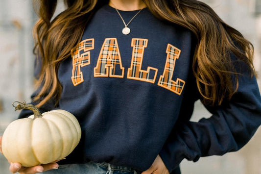 PLAID FALL Sweatshirt