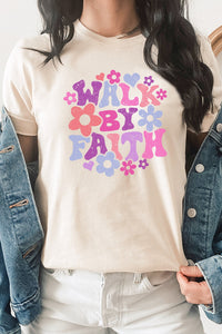 WALK BY FAITH Graphic Tee