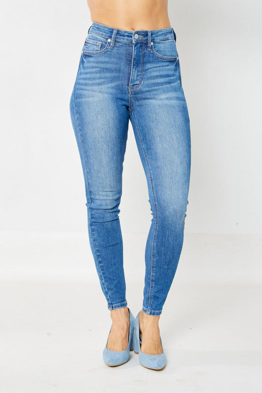 JUDY BLUE High Waist Tummy Control Classic Skinny Jeans