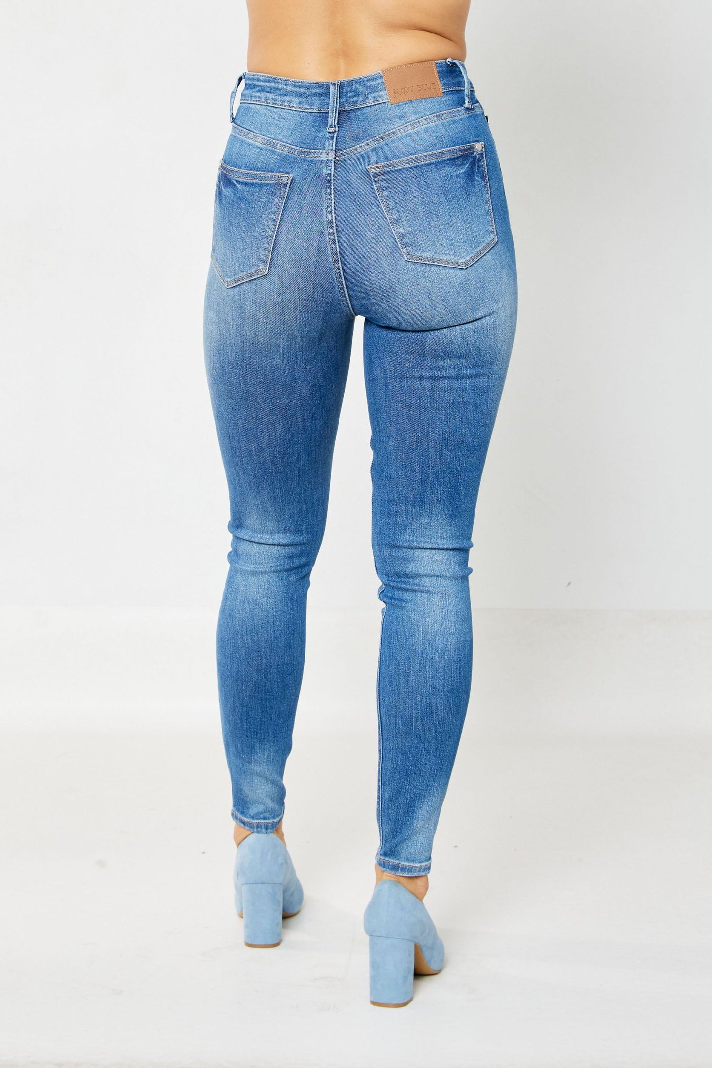 JUDY BLUE High Waist Tummy Control Classic Skinny Jeans