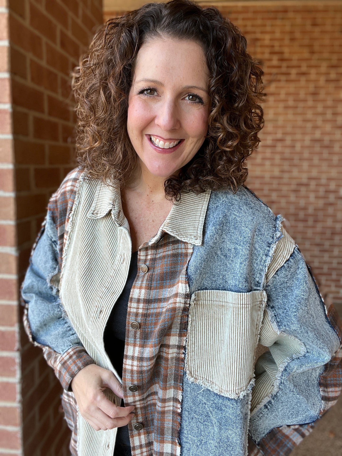 Flannel, Corduroy, and Denim Shacket