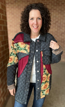 Load image into Gallery viewer, Sunflower Quilted and Patched Jacket