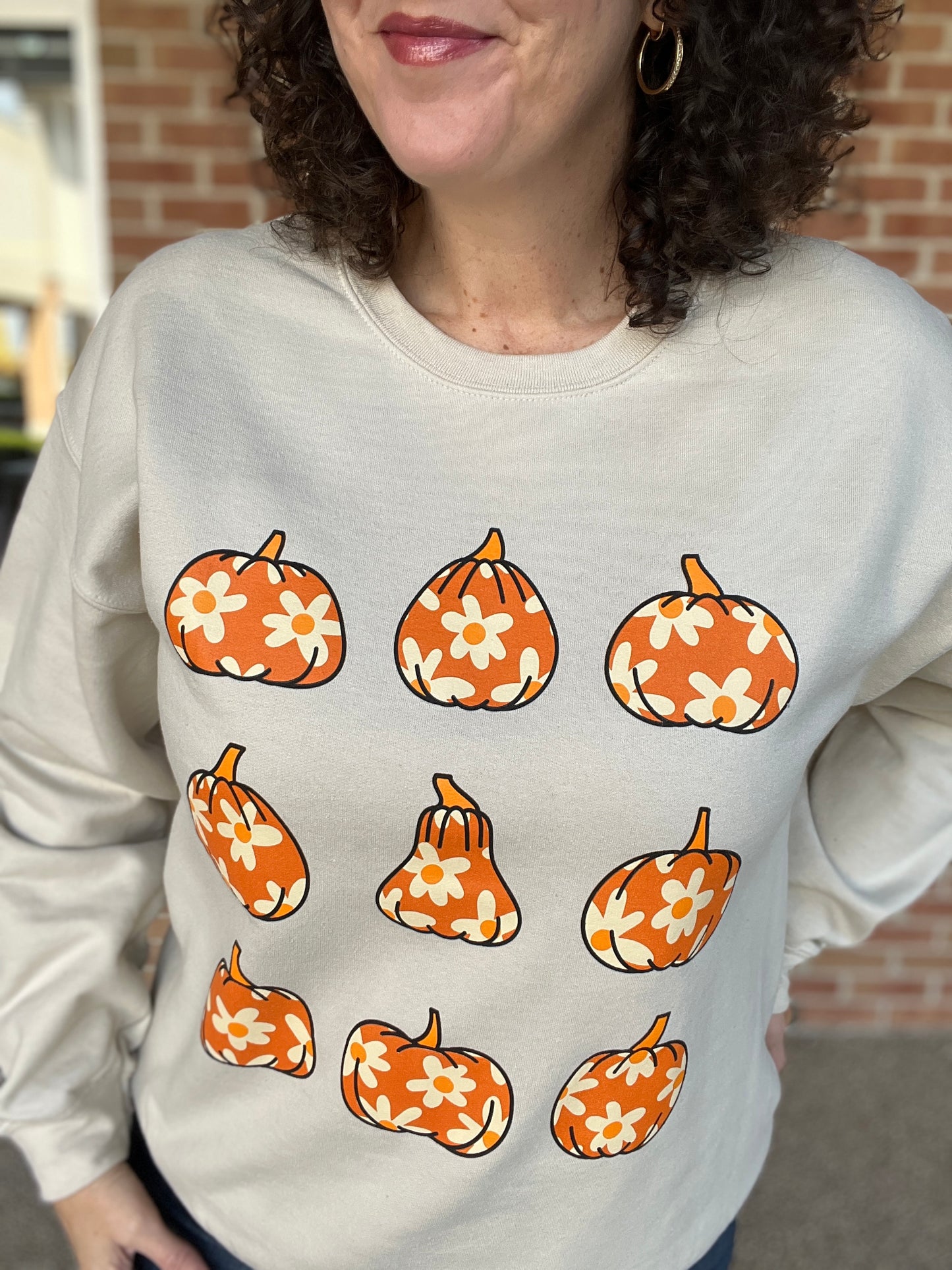 DAISY PUMPKIN Sweatshirt