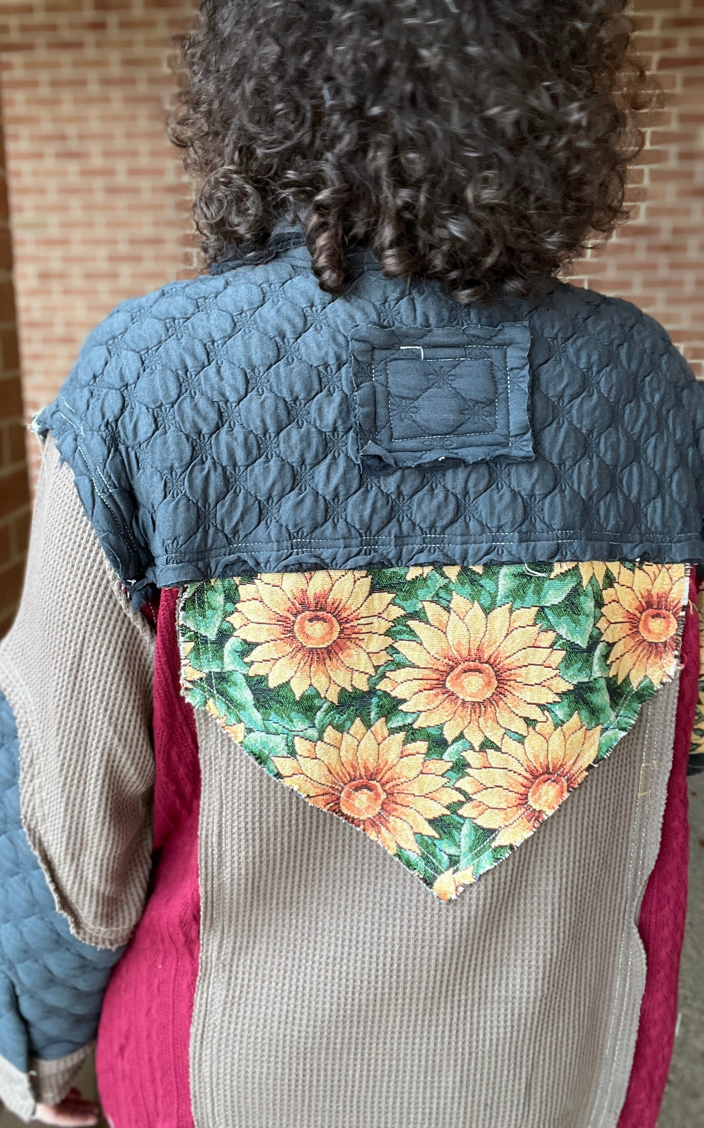 Sunflower Quilted and Patched Jacket