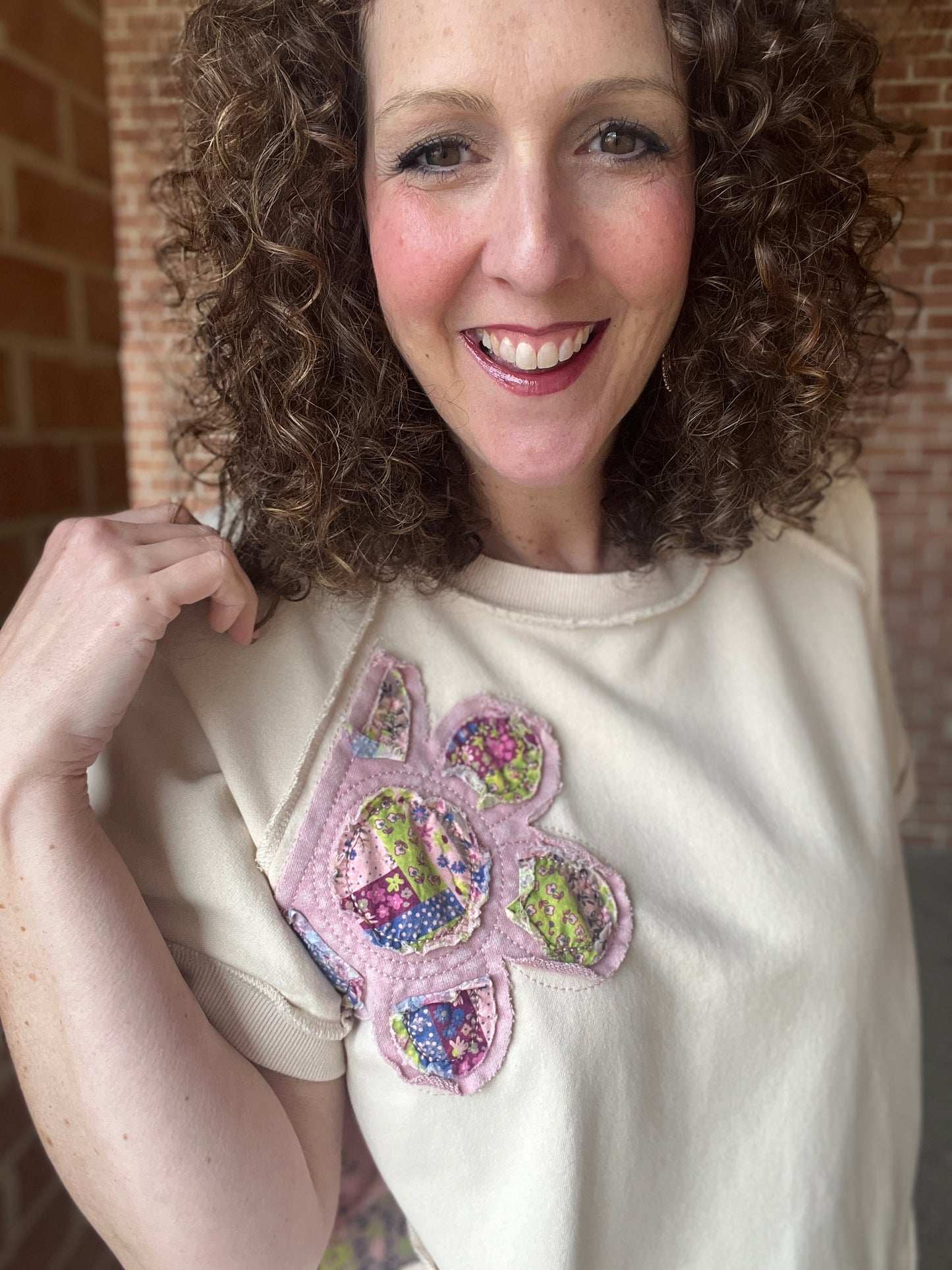 Flower Patch Top with Pockets