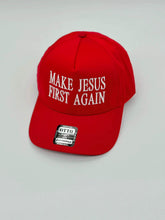 Load image into Gallery viewer, *PREORDER* MAKE JESUS FIRST AGAIN Hat