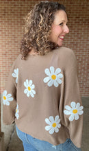 Load image into Gallery viewer, Embroidered Flower Sweater