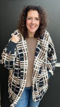 Load image into Gallery viewer, Cozy Plush Plaid Hoodie
