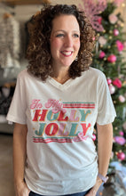 Load image into Gallery viewer, HOLLY JOLLY ERA Graphic Tee