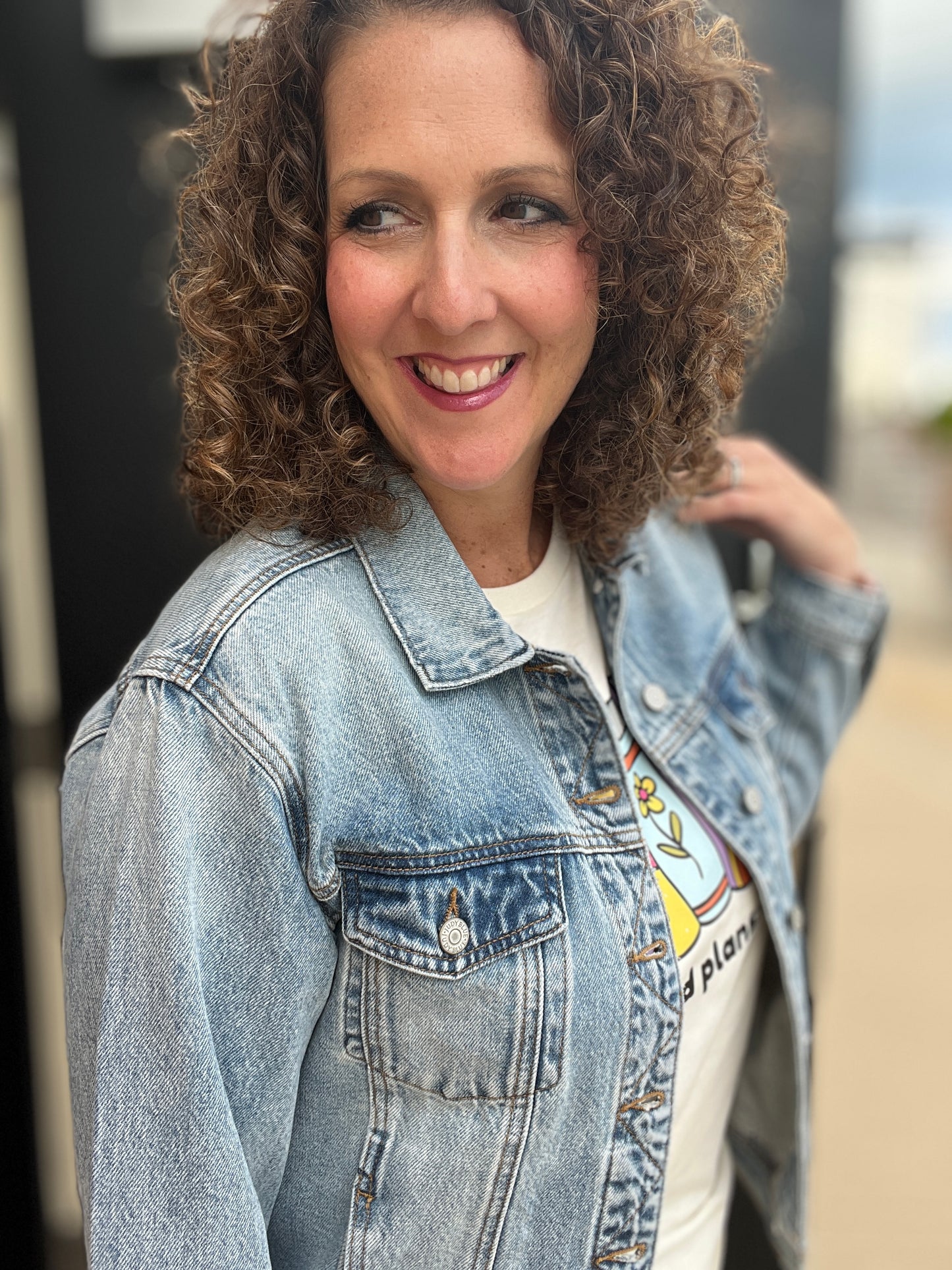 JUDY BLUE Rigid Magic Denim Jacket