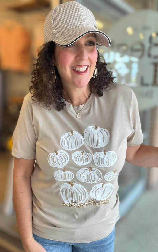 COUNT YOUR BLESSINGS Graphic Tee