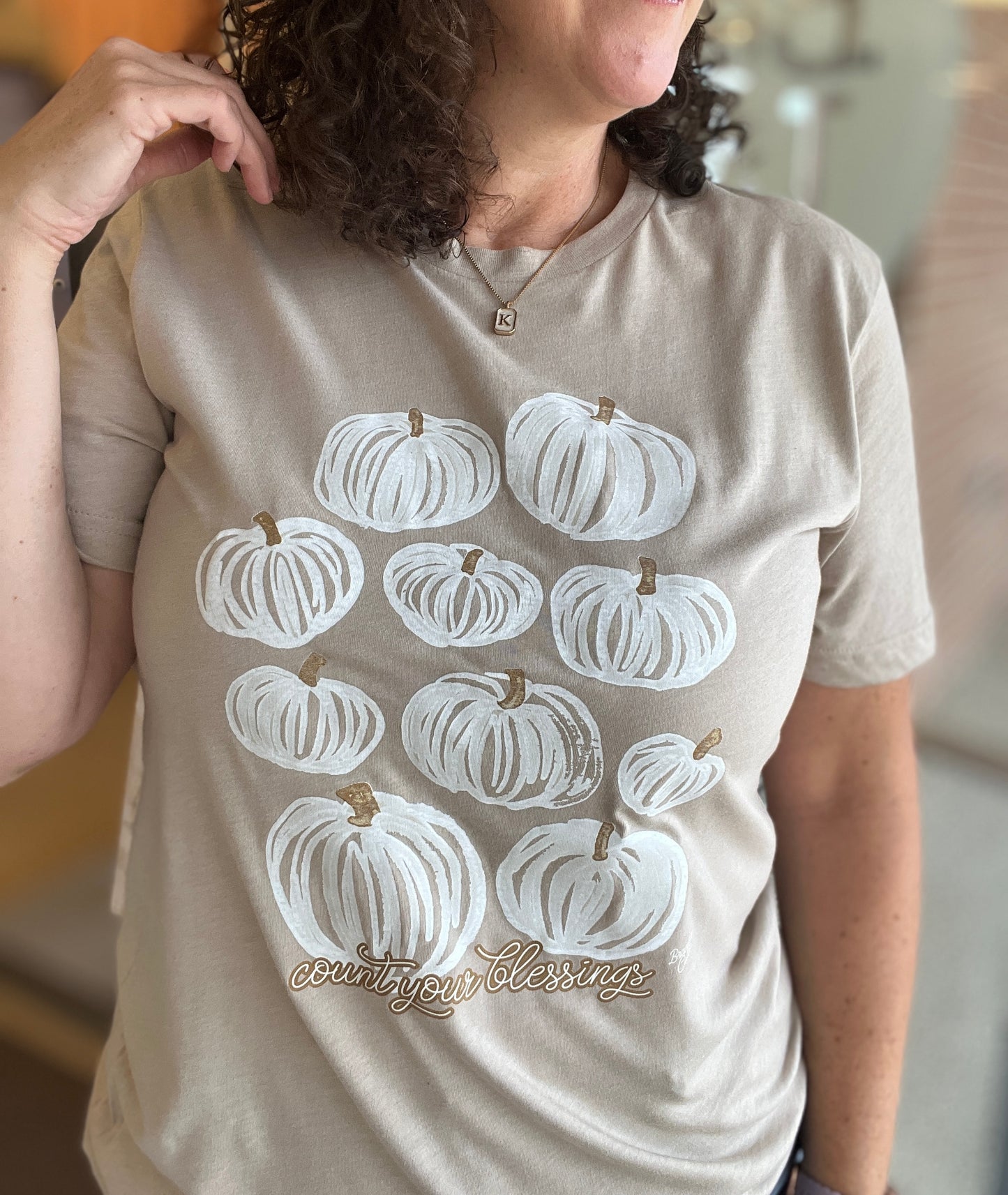 COUNT YOUR BLESSINGS Graphic Tee
