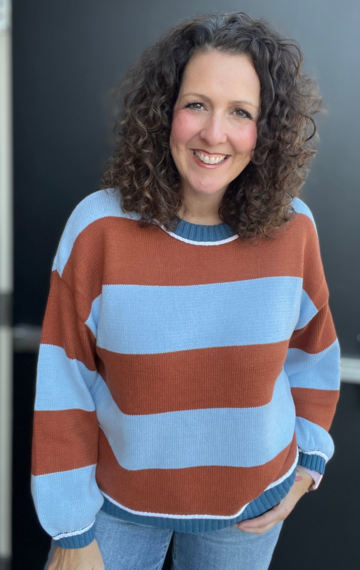 Chunky Stripe Sweater