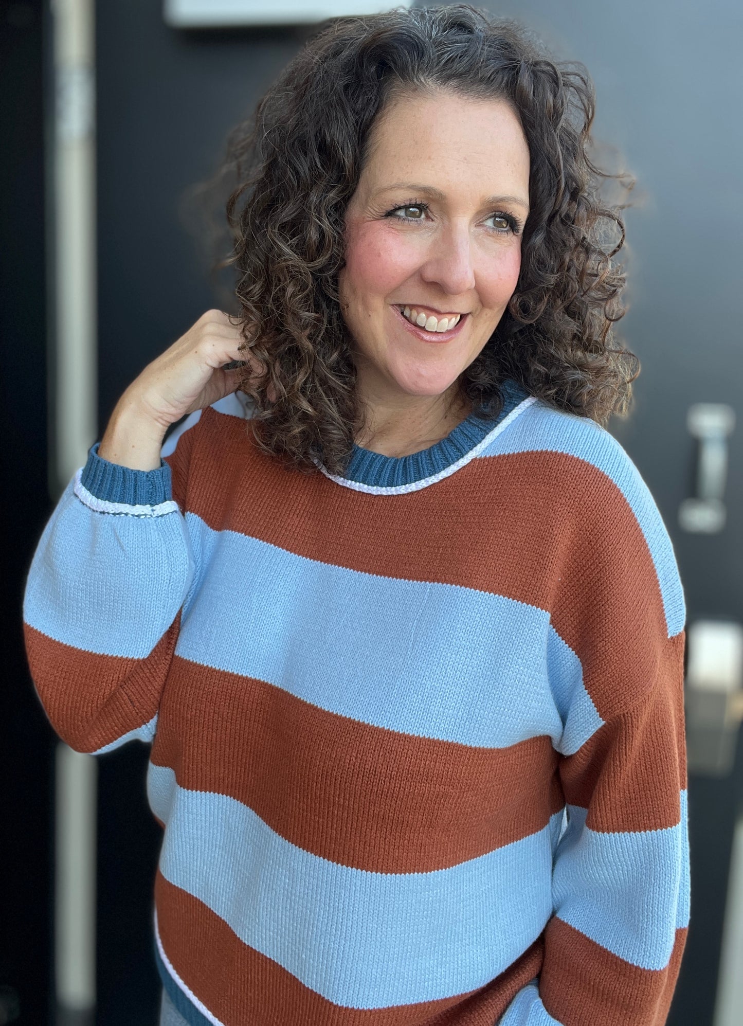 Chunky Stripe Sweater