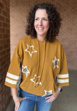 Load image into Gallery viewer, Mustard Star Patch Hoodie