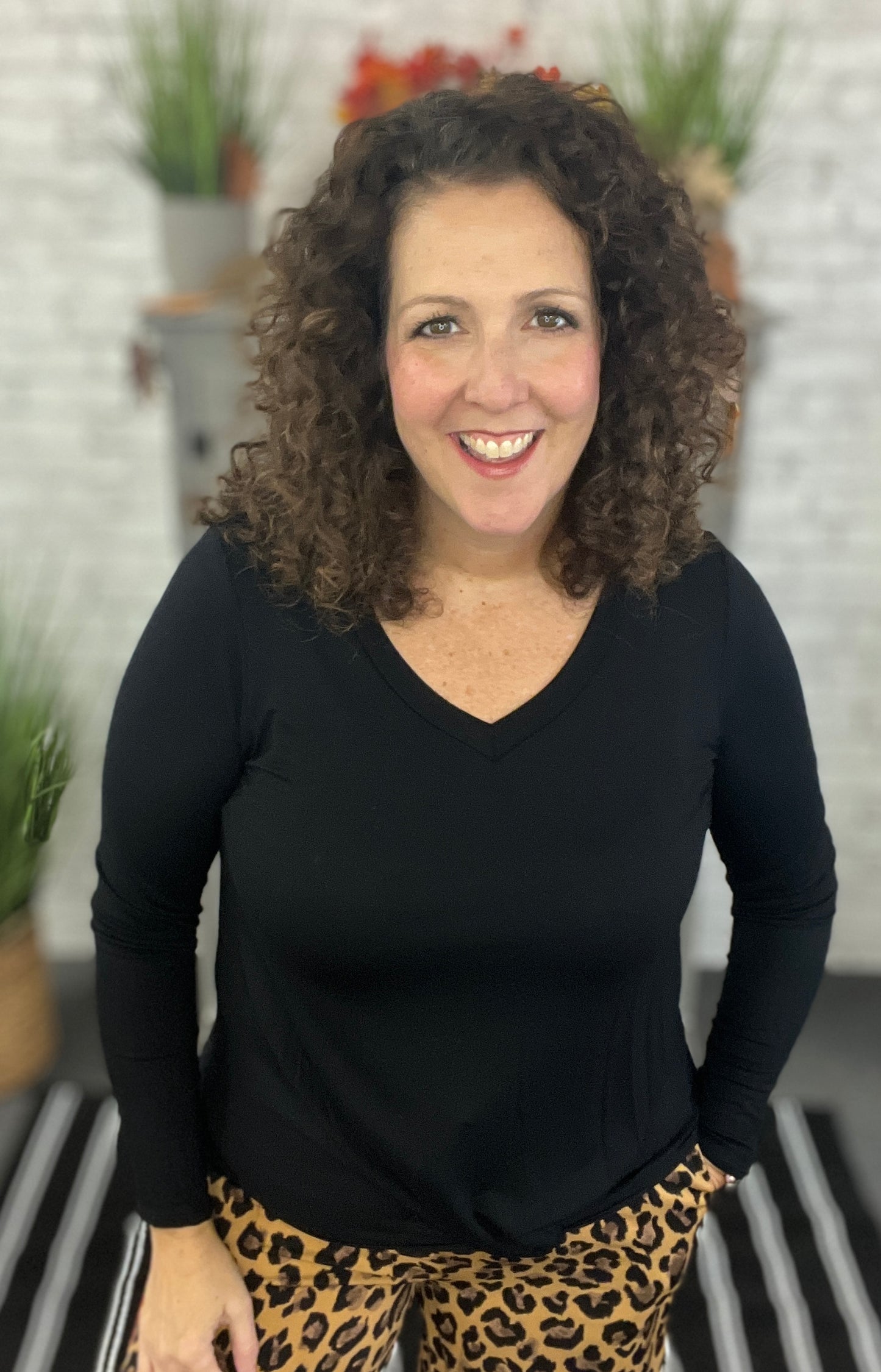 Knotted Front Basic Top