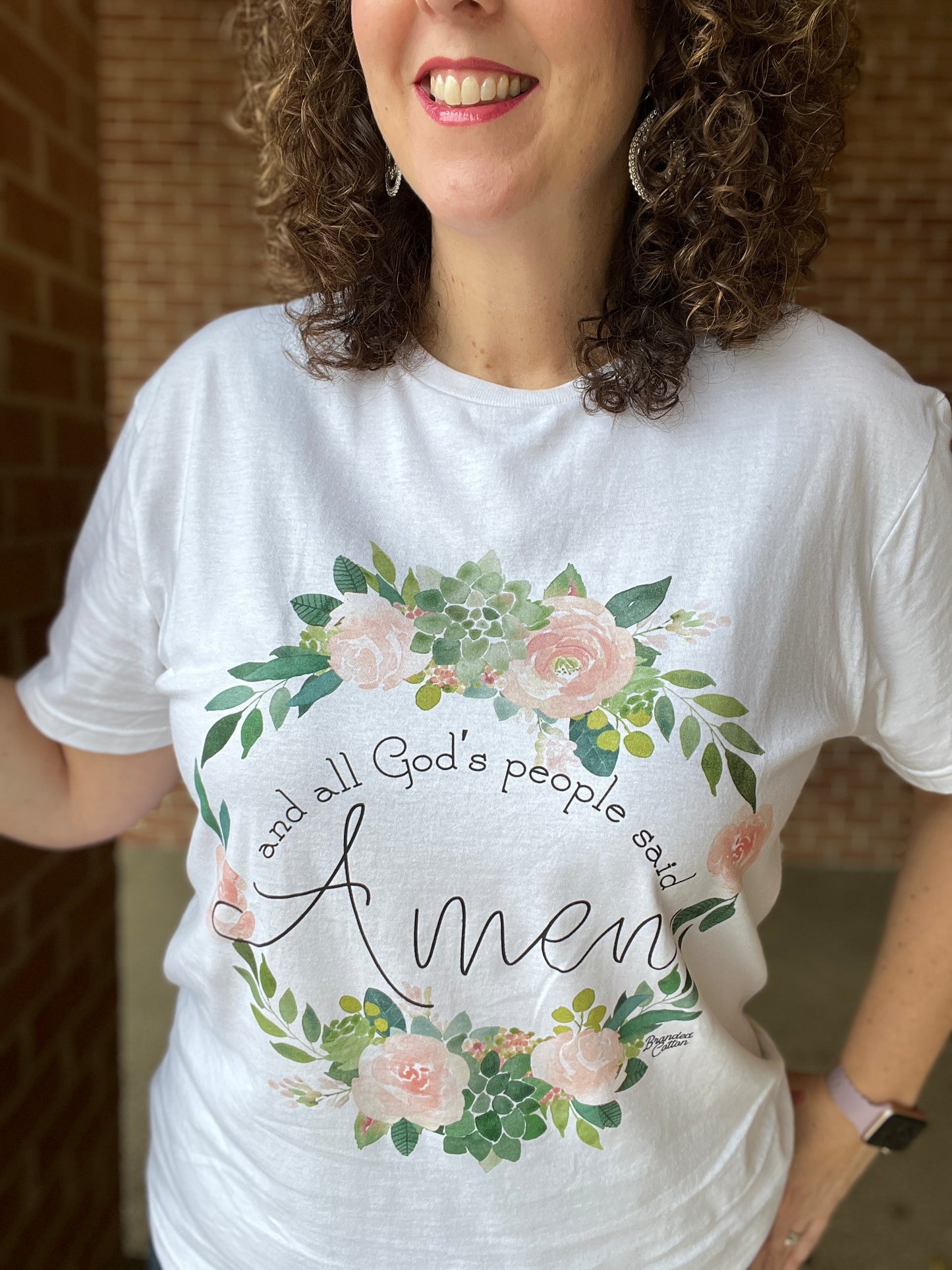 ALL GOD'S PEOPLE SAID AMEN Graphic Tee