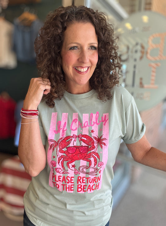RETURN TO THE BEACH Graphic Tee