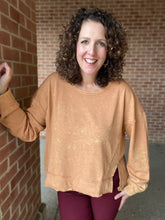 Load image into Gallery viewer, Vintage Wash Casual Knit Top