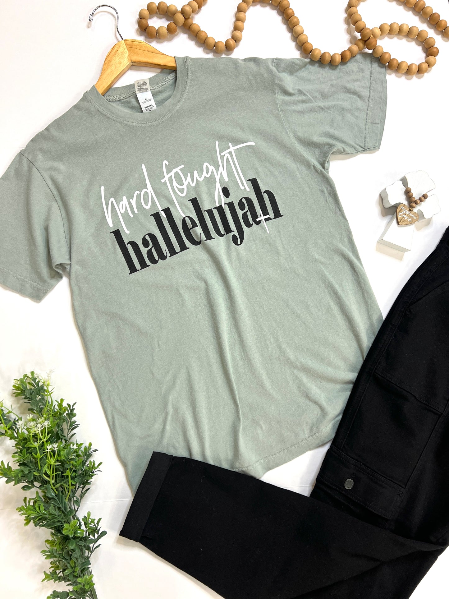 HARD FOUGHT HALLELUJAH Graphic Tee