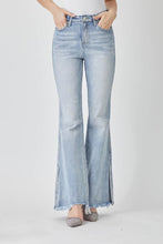 Load image into Gallery viewer, RISEN Side Slit Flare Jeans