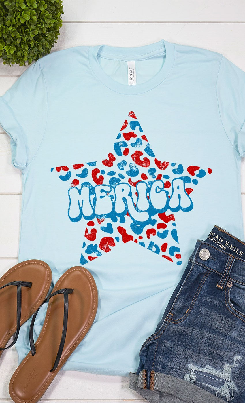 MERICA STAR Graphic Tee