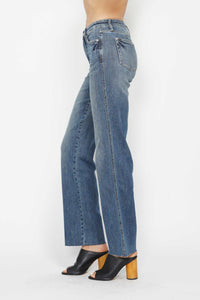 JUDY BLUE Tummy Control Vintage Straight Jeans