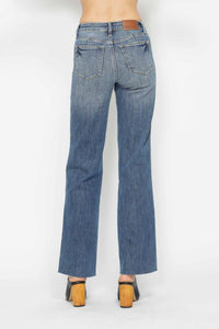 JUDY BLUE Tummy Control Vintage Straight Jeans