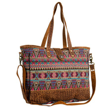 Load image into Gallery viewer, MYRA - Colors of the Southwest Weekender Bag