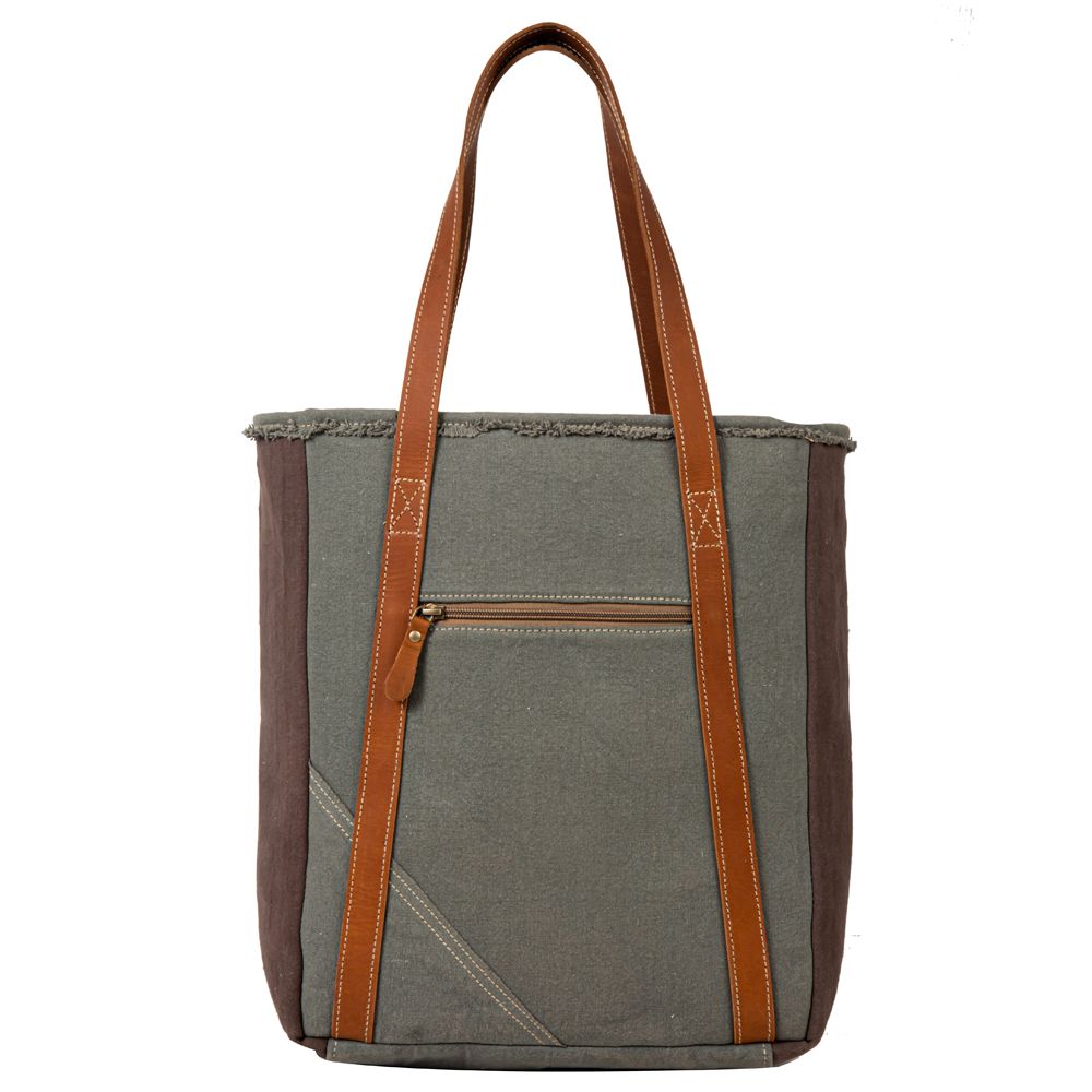 MYRA - Hamilton Trimmed Tote Bag